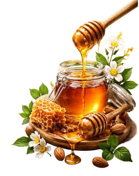 Honey product visual